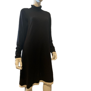 Apt. 9~Effortless~Polished~Rayon-Blend~Turtleneck~Knit~Mid-Length~Dress~Size XL